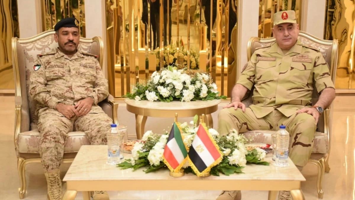 تعاون عسكري وبحري بين الكويت ومصر