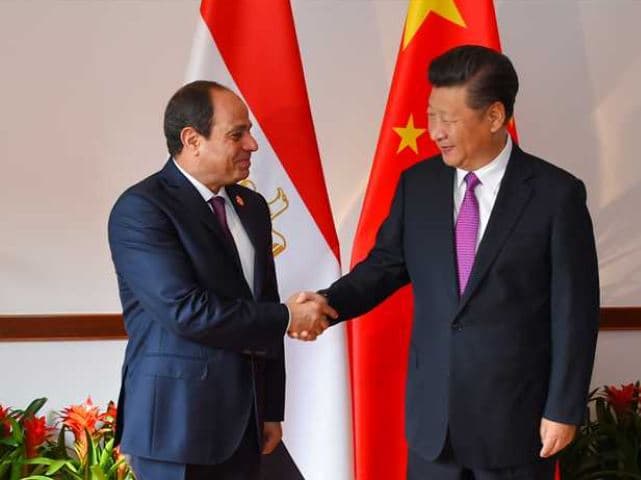 الرئيس الصيني للسيسي: شركات ومصانع صينية على أرض مصر.. والقاهرة تدخل مبكرا عصر الصناعات المتقدمة