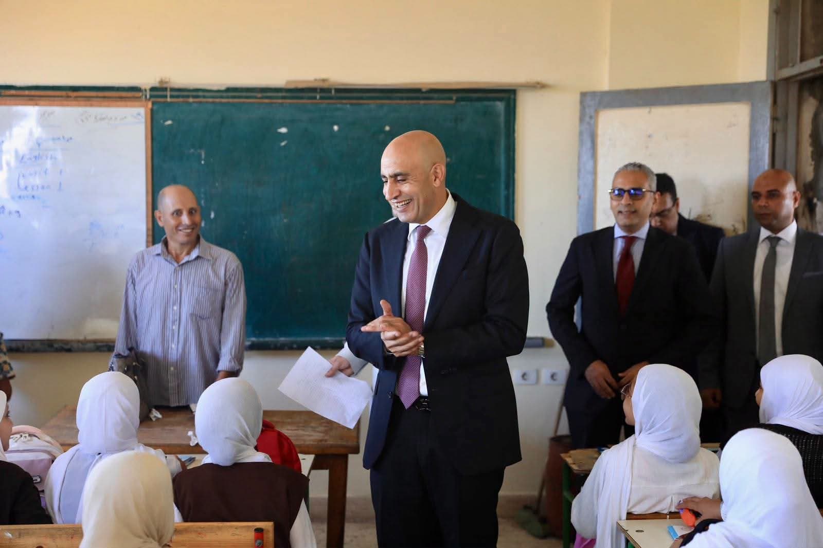 وزير التعليم من كفر الشيخ.. متابعة القراءة والكتابة تبدأ من اليوم الأول وتشديد على انتظام الدراسة