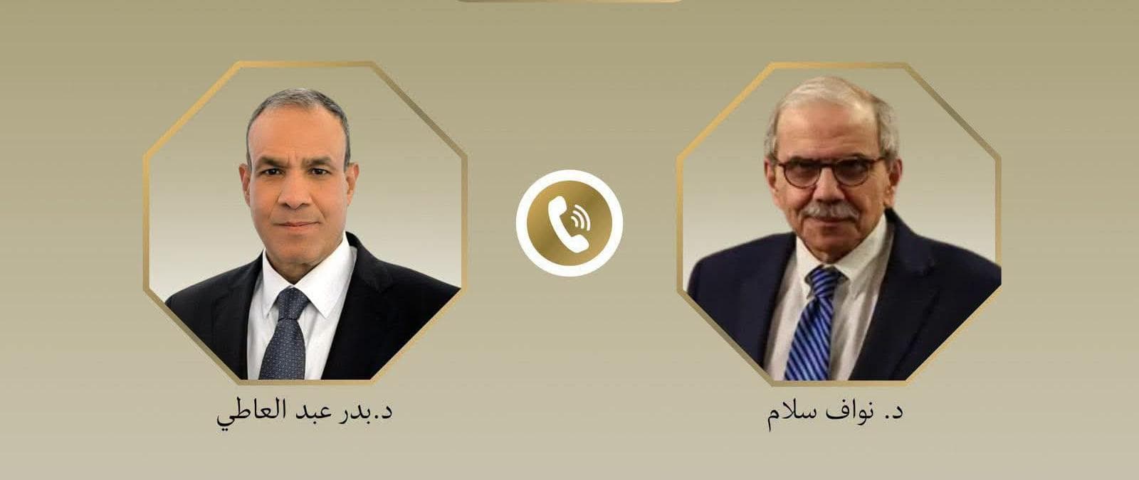 وزير الخارجية يؤكد دعم مصر لسيادة لبنان ورفض الاعتداءات الإسرائيلية